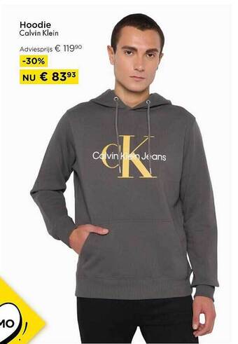 Molecule Hoodie calvin klein aanbieding