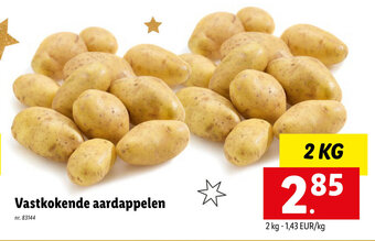 Lidl Vastkokende aardappelen aanbieding