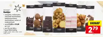 Lidl Delicieux koekjes aanbieding