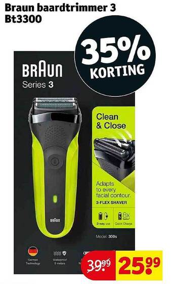Braun baardtrimmer 3