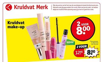 Kruidvat Kruidvat makeup aanbieding