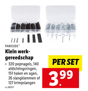 Parkside klein werk- gereedschap