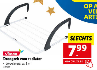 Lidl Vileda droogrek voor radiator aanbieding