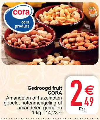 Cora Gedroogd fruit cora 175g aanbieding