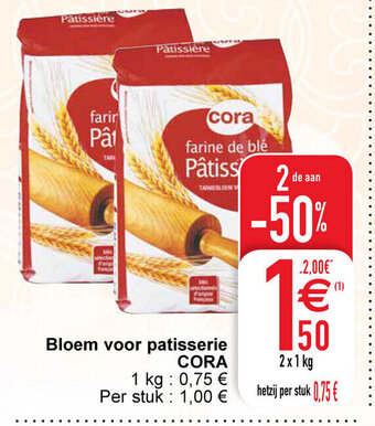 Cora Bloem voor patisserie cora aanbieding