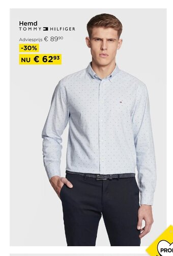 Molecule Hemd Tommy Hilfiger aanbieding