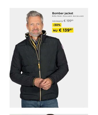 Molecule Bomber jacket aanbieding