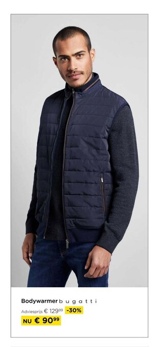 Bodywarmer bugatti