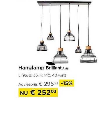 Molecule Hanglamp brilliant avia aanbieding