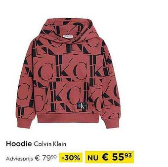 Molecule Hoodie calvin klein aanbieding
