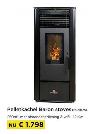 Pelletkachel baron stoves