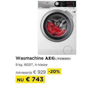 Molecule Wasmachine aeg aanbieding