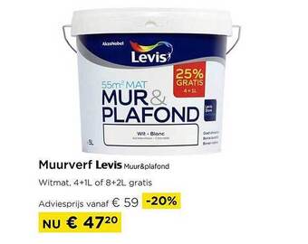 Muurverf levis