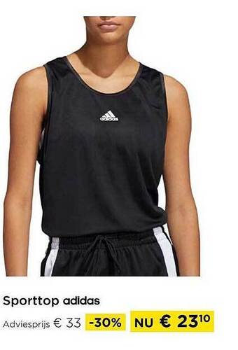 Molecule Sporttop adidas aanbieding