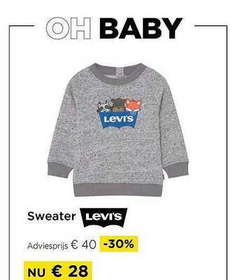 Molecule Sweater levi's aanbieding