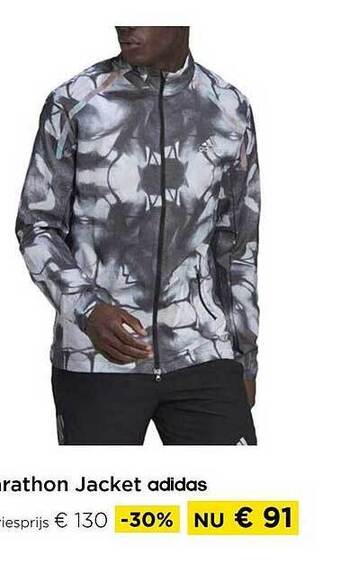Molecule Marathon jacket adidas aanbieding