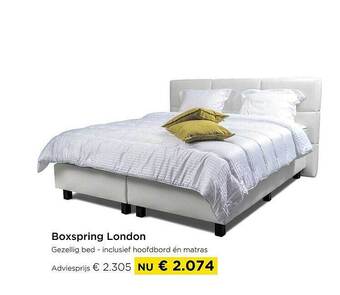 Molecule Boxspring london aanbieding