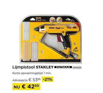 Lijmpistool stanley fatmax