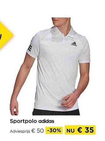 Molecule Sportpolo adidas aanbieding