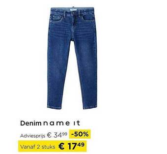 Molecule Denim name it aanbieding