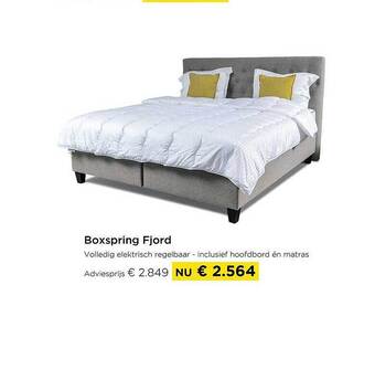 Molecule Boxspring fjord aanbieding