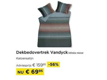 Molecule Dekbedovertrek vandyck infinite mirror aanbieding