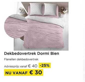 Molecule Dekbedovertrek dormi bien aanbieding