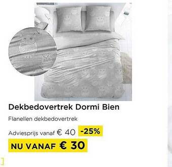 Molecule Dekbedovertrek dormi bien aanbieding