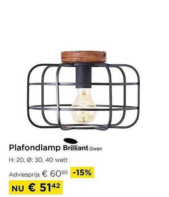 Molecule Plafondlamp brilliant gwen aanbieding