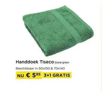 Molecule Handdoek tiseco stone green aanbieding