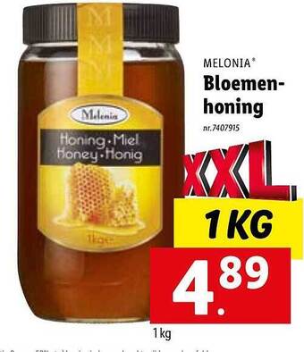 Lidl Melonia bloemenhoning aanbieding