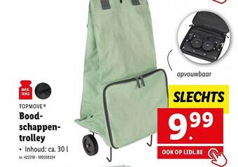 Lidl Topmove boodschappentrolley aanbieding