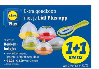 Lidl Ernesto keukenhulpjes aanbieding