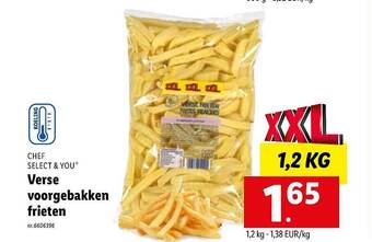 Lidl Verse voorgebakken frieten aanbieding