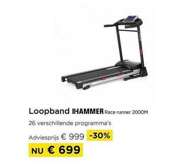 Molecule Loopband hammer aanbieding