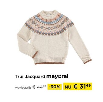 Trui Jacquard mayoral