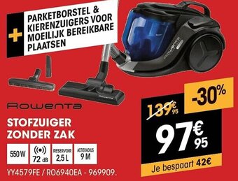 Electro Depot Stofzuiger zonder zak aanbieding