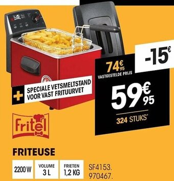 Electro Depot Friteuse aanbieding