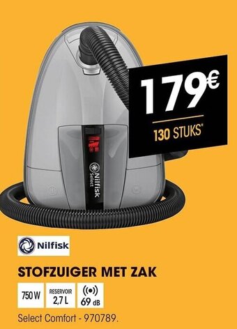 Electro Depot Stofzuiger met zak aanbieding