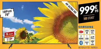 Electro Depot Samsung tv 4h udh aanbieding