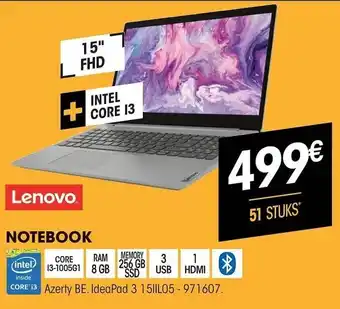 Lenovo notebook ideapad 3