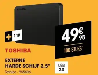 Electro Depot Externe harde schijf 2,5" 965606 aanbieding