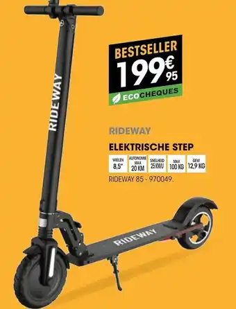 Electro Depot Elektrische step rideway 85- 970049 aanbieding