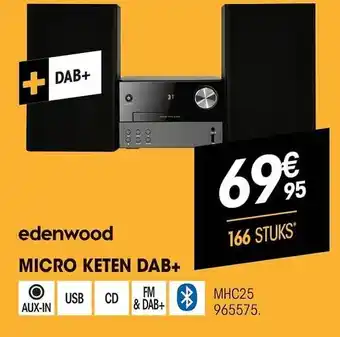 Electro Depot Micro keten dab+ aanbieding