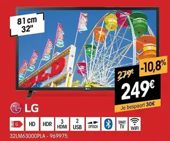 Electro Depot Lg tv 32lm63000pla - 960075 aanbieding