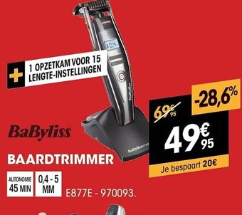Electro Depot Baardtrimmer aanbieding