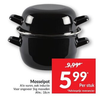Intermarché Mosselpot aanbieding