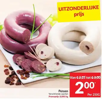 Intermarché Pensen 250 gram aanbieding