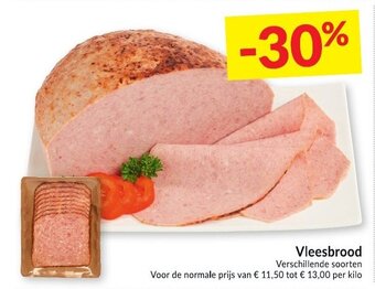 Intermarché Vleesbrood aanbieding