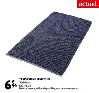 Auchan Actuel Tapis Chenille aanbieding